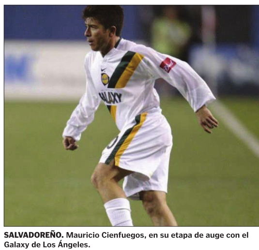 LA Galaxy recuerda golazo del salvadoreño Mauricio Cienfuegos - AS USA